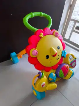 Fisher-Price Musical Lion Walker | Mainan Dorong Bayi Belajar Jalan