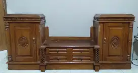 meja lemari kayu jati