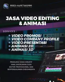 Jasa Video Editing & Animasi