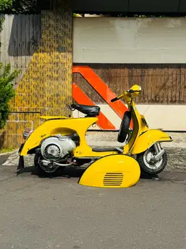 Vespa VBB Tahun 1965 SS Lengkap Plat BH Jambi