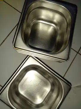 Mutu Food Pan Stainless 1/6 Tinggi 10 cm