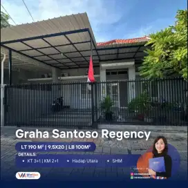 Dijual Rumah Minimalis Graha Santoso Regency Dekat merr
