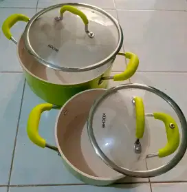 Panci Anti Lengket & Pisau Daging
