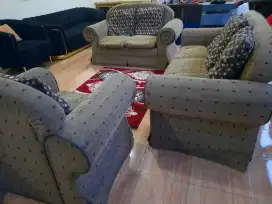 Sofa jumbo bulu angsa jok bisa dilepas 3+2+1
