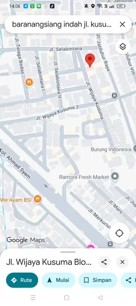 Dijual Tanah Baranangsiang Indah