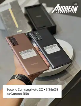 Second samsung Note 20 8/256gb