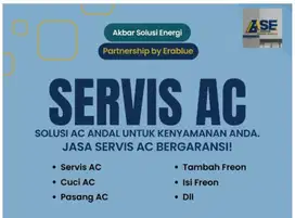 JASA SERVICE, PASANG AC Bergaransi (Harga Promo)