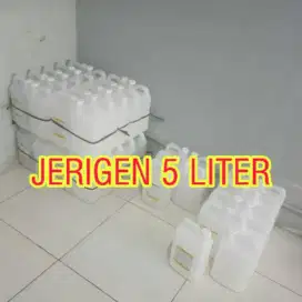 Jerigen 5lt bekas seperti baru