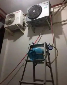 Jasa service AC, Bongkar pasang,cuci AC,isi freon dll