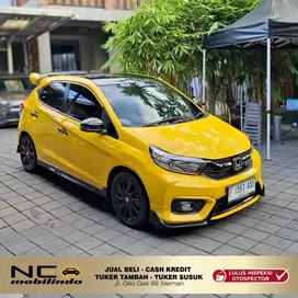 [ Garansi Mesin Matic s/d 2Th ] HONDA BRIO RS CVT URBANITE 2022 KUNING