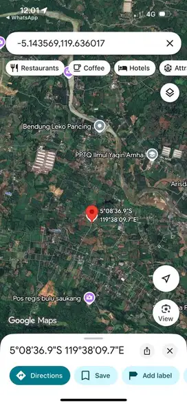 Tanah 24ha Strategis Kab Maros