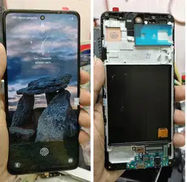 Lcd Samsung A51 OLED (Harga plus Pasang)