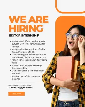 Dicari intern - untuk magang