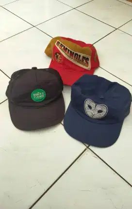 topi bekas pakean sendiri