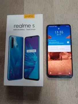 Realme 5 3/64gb Second Siap Pakai Bergaransi