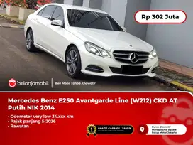 [ LOW KM ] Mercedes Benz Mercy E250 E 250 Avantgarde Line AT 2014/2015