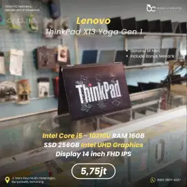 LENOVO Thinkpad X13 Yoga Gen 1 | Core i5 10210U 16GB 256GB