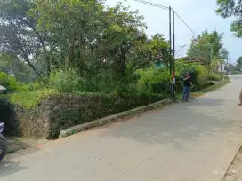 Jual tanah pingir jalan luas 30tmbk srt SHM lokasi Banjaran wetan