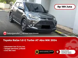 [ LOW KM ] Toyota Raize 1.0 G Turbo AT Abu 2024/2025