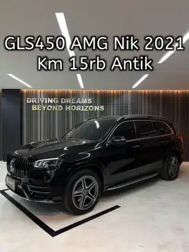 Mercedes Benz GLS 450 GLS450 AMG 2021 Hitam B19LRC Mercy Km15rb
