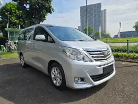 Toyota Alphard 2.4 X ATPM 2013 Facelift LOW KM ANTIK a/n perorangan