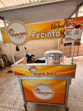 Dijual booth pentol idola pak imam harga terjangkau