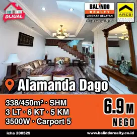 Jarang Ada Rumah Cantik Alamanda Dago Permai