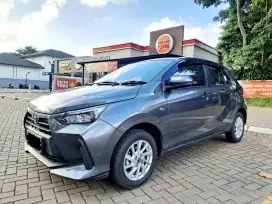 [ TERAWAT ] TOYOTA NEW AGYA 1.2 G MT MANUAL 2024 ABU-ABU