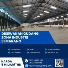 Gudang strategis lokasi Kawasan Industri Semarang luas 13000m