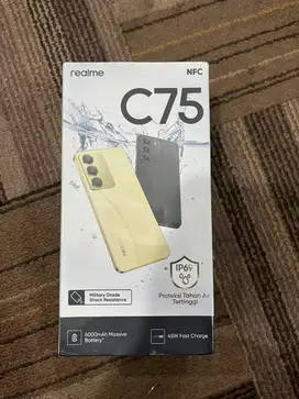 NEW! REALME C75 8/256 GB HELIO 392 MAX, 6000 mAh, IP 69