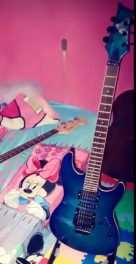 Jual gitar electrik elioth up down