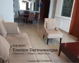 FOR RENT Apartemen Essence Darmawangsa 3BR