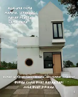Rumah Minimalis Cihanjuang Bebas Banjir Harga Pantas