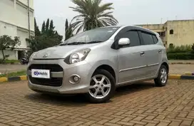 TDP 5,JT Daihatsu Ayla 1.0 X Bensin-AT Silver 2016