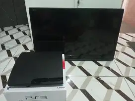PS3 slim 320GB + tv Sharp 32in no minus
