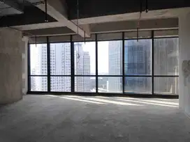Dijual Office Space Treasury Tower, Luas 133m2, Bare Unit.