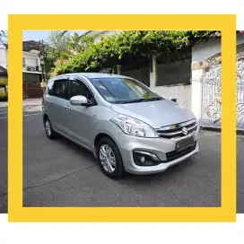 Suzuki Ertiga GX Manual 2015 Silver Low kilometer Istimewa