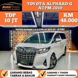 [CASH/KREDIT] TOYOTA ALPHARD 2.5 G ATPM A/T NIK.2019