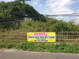 Tanah SHM 1000 m2 dijual