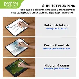 Universal 2in1 staylus pen for mobile and tablet