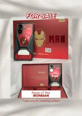 Poco x7 pro ironman edition