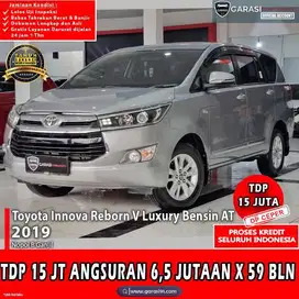 (TDP 15 JT)TOYOTA INNOVA REBORN V LUX BENSIN AT 2019