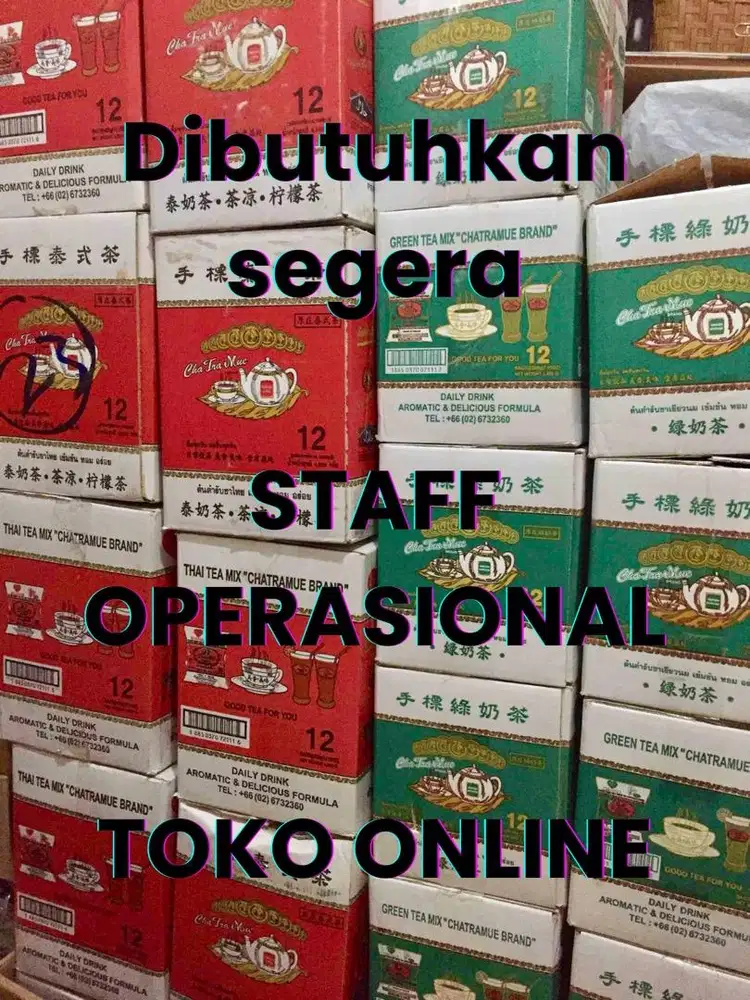 URGENT NEEDED ! STAFF OPERASIONAL ONLINE SHOP