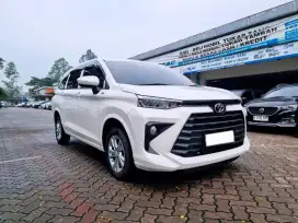 LOW KM 15RB!! TOYOTA NEW AVANZA 1.3 E CVT MATIC 2024 PUTIH