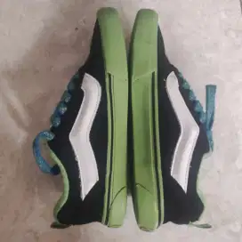 Vans Knu Skool Neon Green / Black