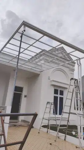Kanopi Solarflat Bening