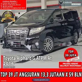 (TDP 39 JT)TOYOTA ALPHARD G ATPM AT 2016 KM LOW