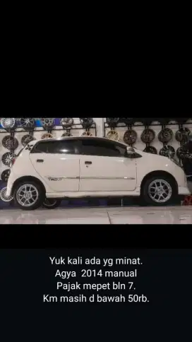 Jual Agya trd 2014 manual