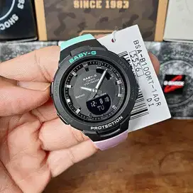 Jam tangan Baby G casio step tracker dual color strap