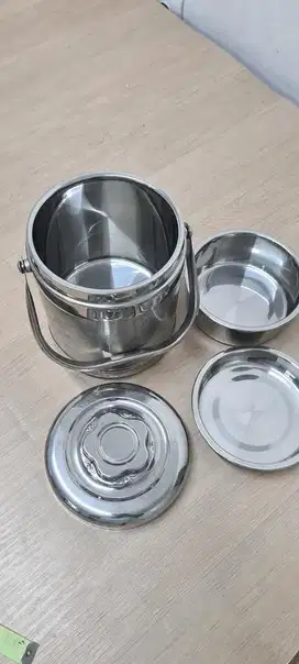Rantang stainless steel premium, lunch box stainless premium